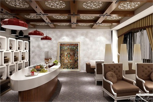 阿森設(shè)計(jì)-和藤醫(yī)藥西藏展廳_美國室內(nèi)設(shè)計(jì)中文網(wǎng)